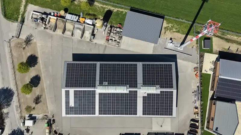 Photovoltaikanlage Bauhof Wolpertswende