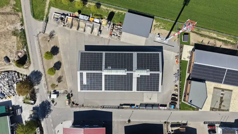 Photovoltaikanlage Bauhof Wolpertswende