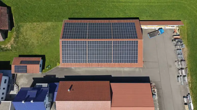Photovoltaikanlage Zimmerei Franz Wöllhaf